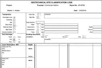 Soil Reports Soil Reports